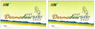 Dermadew Baby Soap(Pack Of 2*75 GM) 150 Gm