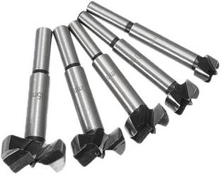 Digital Craft 5Pcs 15-35mm Forstner Drill Bits Set Hinge Hole Cutters Wood Working Hole Saw Cutters