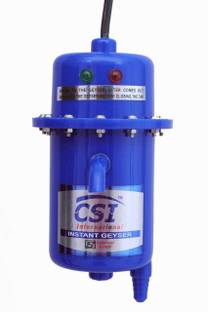 CSI INTERNATIONAL 1 L Instant Water Geyser (Instant Water Geyser, Water Heater, Portable Water Heater, Geysers Made of First Class Plastic, 3kw copper aliments blue 1 L Instant Water Geyser