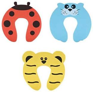 Orcoa Finger Pinch Foam Door Guard/Stopper, Prevent Finger Pinch Injuries (Pack of 3)