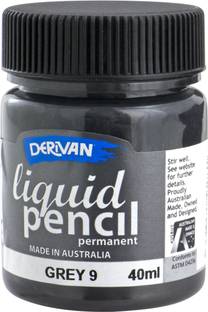 Derivan LIQUID PENCIL GREY 9 PERMANENT COLORS