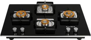 FABER Top HTG 754 CRS BR CI Glass Automatic Hob
