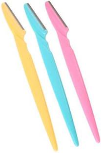 JGSG Set of 3 Pcs Eyebrow, Neck, Face, Upper Lips Shaver Razor Tool Disposable Razor, Women
