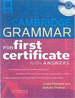 Cambridge Grammar for First Certificate Book with Answers and Audio CD