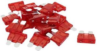 PANISTHA 10 AMP Blade Fuse 20 Pieces Standard Size Blade Fuse -10 AMP(Pack of 20) Electrical Fuse