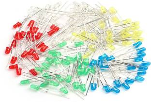 R G STORE LED Pack-Basic-Ultimatum, 200 Pieces, 5 Colours Electronic Components Electronic Hobby Kit