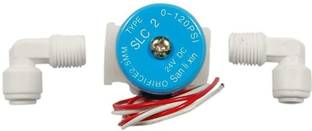 Skibbly Plastic Solenoid Valve for Water Purifier With 2 Connector Ball Valves