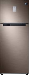 Samsung 476 L Frost Free Double Door 2 Star Convertible Refrigerator  (Refined Brown, RT49R6738DX/TL)
