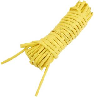 RPI SHOP Yellow 5mm Polyolefin Heat Shrink Tube, Insulated Wire Cable Sleeve Wrap 10 Meter Heat Shrink Cable Sleeve