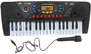 kdsn 37 key Electronic Keyboard Piano + MIKE TO SING (Black)