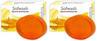 sofwash Glycerin & Honey Bar ( 100G X 4)