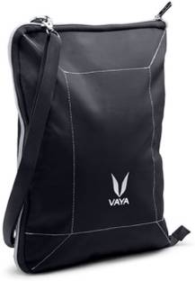 Vaya Tyffyn Cotton BagMat with Sling, Black - Waterproof Multipurpose Bag