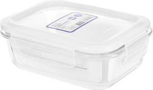 MINISO Rectangle High Borosilicate Glass Food Container 1 Containers Lunch Box