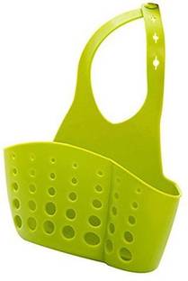 JYNEX Home Kitchen Hanging Drain Bag Basket Bath Storage Tools Sink Holder Soap Holder Bathroom Organizer Medium 1 L Garbage Bag  Pack Of 1