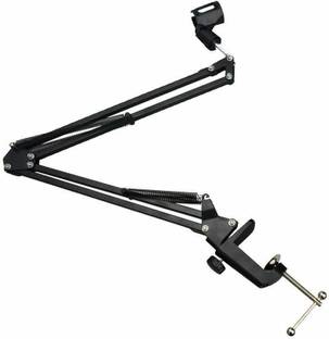 J Recording Microphone Stand Suspension Scissor Arm Black studio recording Stand