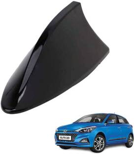 autokaar Car Shark Fin Radio FM/AM Signal Receiver Antenna Black for Elite i20 AKFMAM054K Whip Vehicle Antenna