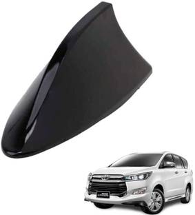autokaar Car Shark Fin Radio FM/AM Signal Receiver Antenna Black for Crysta AKFMAM162K Whip Vehicle Antenna