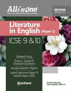 All in One Icse Literature in English Class 9 and 10