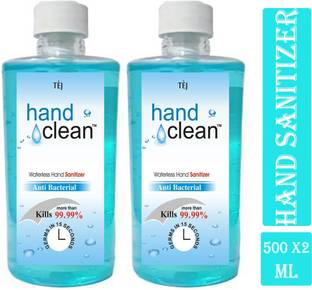 tej ( Waterless  500MLX2) Hand Sanitizer Bottle