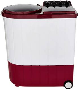 Whirlpool 9 kg Semi Automatic Top Load Washing Machine White, Maroon