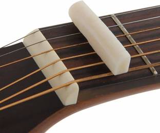 SG MUSICAL White Plastic Guitar Bridge
