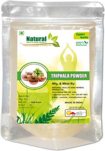 Natural Health and Herbal Products 100% Natural Triphala (Amla, Harad, Baheda) Powder (Churna) - - Balancing Formula for Detoxification & Rejuvenation