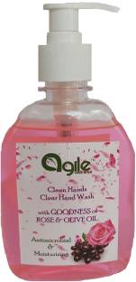 Agile Wellness Clean Hands Clear Hand Wash Hand Wash Pump Dispenser