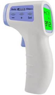 MCP IFT10 Multi Function Non-Contact Forehead Infrared Thermometer with IR Sensor and Color Changing Display Thermometer