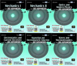 Cengage Mechanics I, Mechanics II, Electrostatics And Current Electricity, Magnetism And Electromagnetic Induction, Optics And Modern Physics, Waves And Thermodynamics For JEE (Advanced) (Physics 6 Books Set)