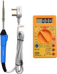 FADMAN Beginner Basic Soldering Iron Kit Pack-2 | Digital Multimeter| Soldering iron 25 W Simple