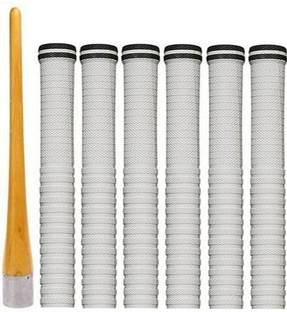 Raider Pack of 6 Cricket Bat White Grip + One Wooden Cone (Gripper) Cricket Kit