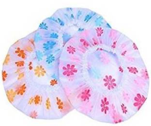 CRIYALE Bath shower cap for girls, men & women set of 3