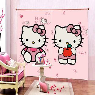 HOMADORN 152.5 cm (5 ft) Window Polyester Room Darkening Curtain (Pack Of 2)