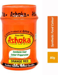 ASHOKA Orange Red Food Colour Red, Orange