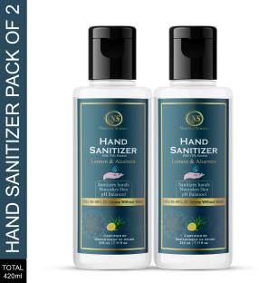 Nuerma Science kills 99.99% germs and infection without water with triple action formula sanitizes hands, pH balanced, nourishes skin Hand Sanitizer Bottle