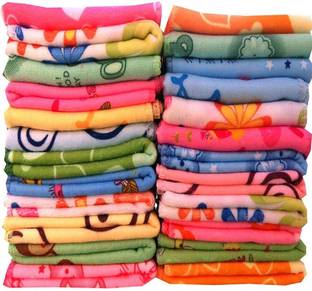 BEGED kids Cotton 589 GSM Face Towel ["Multicolor"] Handkerchief