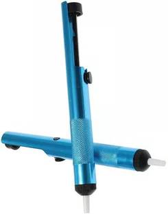 टूल ट्रस्ट 2 Pcs Aluminium Solder Sucker Desoldering Pump Tool Suction Tin Pen Removal Device Blue Vacuum Soldering Iron Desolder pack of 2 0 W सामान्य