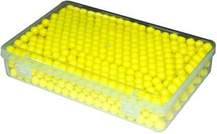 stickonn (1000 Pcs) 6mm BB Bullets for kids toy guns,6MM Plastic BB Bullets for Toy Guns & Air Gun for Kids free Storage box Darts & Plastic Bullets
