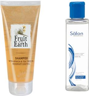 Fruit of the earth DANDRUFF SHAMPOO 200ML HAIR OIL 100ML