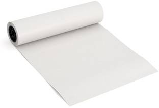 MM WILL CARE White Paper unruled 24 Inch X 50 Meter(80 gsm) 80 gsm Paper Roll