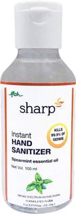 Sharp  with 70% IPA and Vitamin E, 100 ML- (100*4 Bottle) Hand Sanitizer Bottle
