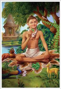 Nilkanth Varni Swaminarayan Religious Paper Poster Paper Print