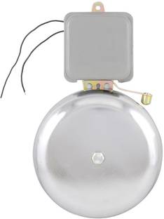 REALON Electric Alarm Gong Bell 6 inch for schools Wired Door Chime