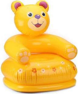 Kmc kidoz Teddy Inflatable Sofa/ Chair Inflatable Sofa/ Chair Inflatable Sofa/ Chair Inflatable Sofa/ Chair (Yellow)