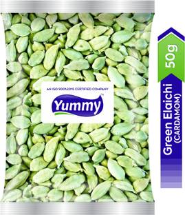 Yummy Premium Green Elaichi (Cardamom) - 100% Fresh and Natural