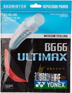 YONEX Ultimax BG 66 0.65 Badminton String - 10 m