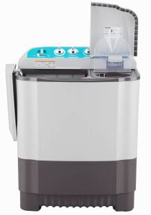 LG 6 kg With Collar Scrubber Semi Automatic Top Load Washing Machine Black, White