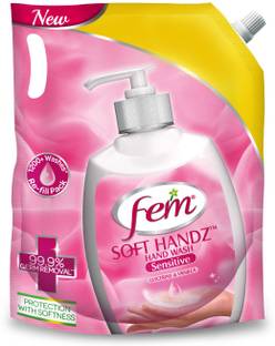 Fem Soft Handz Handwash Sensitive Hand Wash Pouch