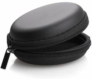 RETRACK Leather Zipper Headphone Pouch For Universal