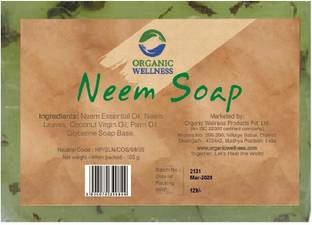 ORGANIC WELLNESS Neem Soap (100g)